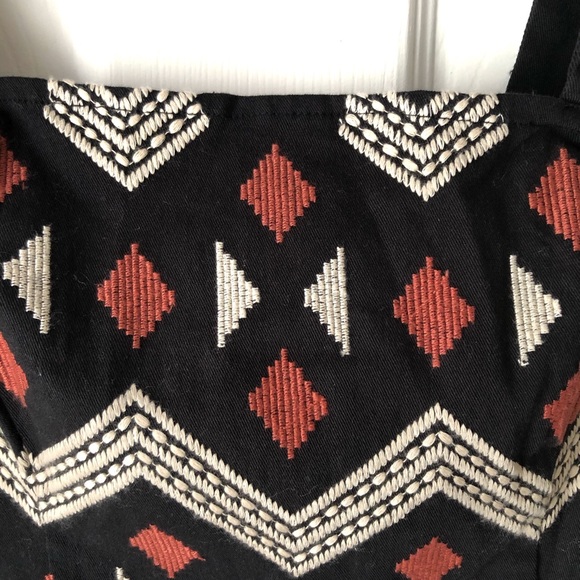 Forever 21 Contemporary Tribal Crop Top - Picture 2 of 5